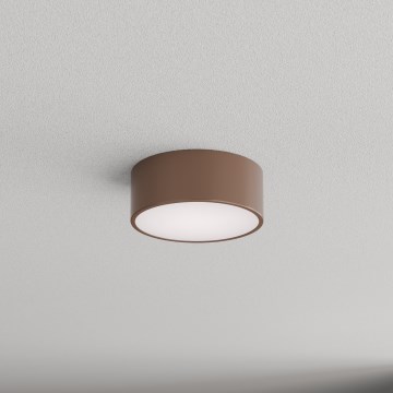 Brilagi - Kupaonsko stropno svjetlo s senzorom pokreta i sumraka CLARE 1xE27/24W/230V Ø 20 cm smeđa IP54