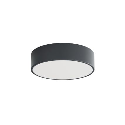 Brilagi - Kupaonska stropna svjetiljka s senzorom pokreta i sumraka CLARE 2xE27/24W/230V promjer 30 cm antracit IP54