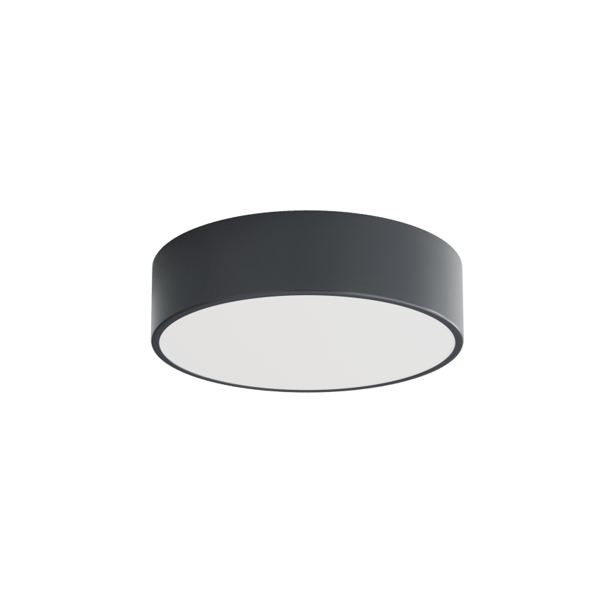 Brilagi - Kupaonska stropna svjetiljka s senzorom pokreta i sumraka CLARE 2xE27/24W/230V promjer 30 cm antracit IP54