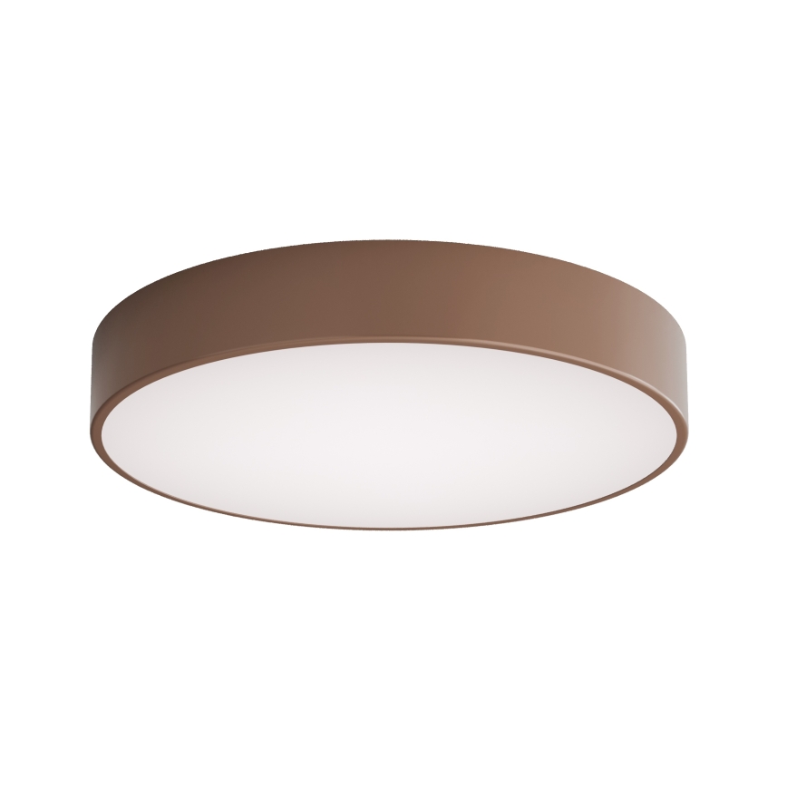 Brilagi - Kupaonsko stropno svjetlo sa senzorom pokreta i sumraka CLARE 4xE27/24W/230V pr. 50 cm smeđe IP54
