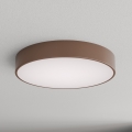Brilagi - Kupaonsko stropno svjetlo sa senzorom pokreta i sumraka CLARE 4xE27/24W/230V pr. 50 cm smeđe IP54
