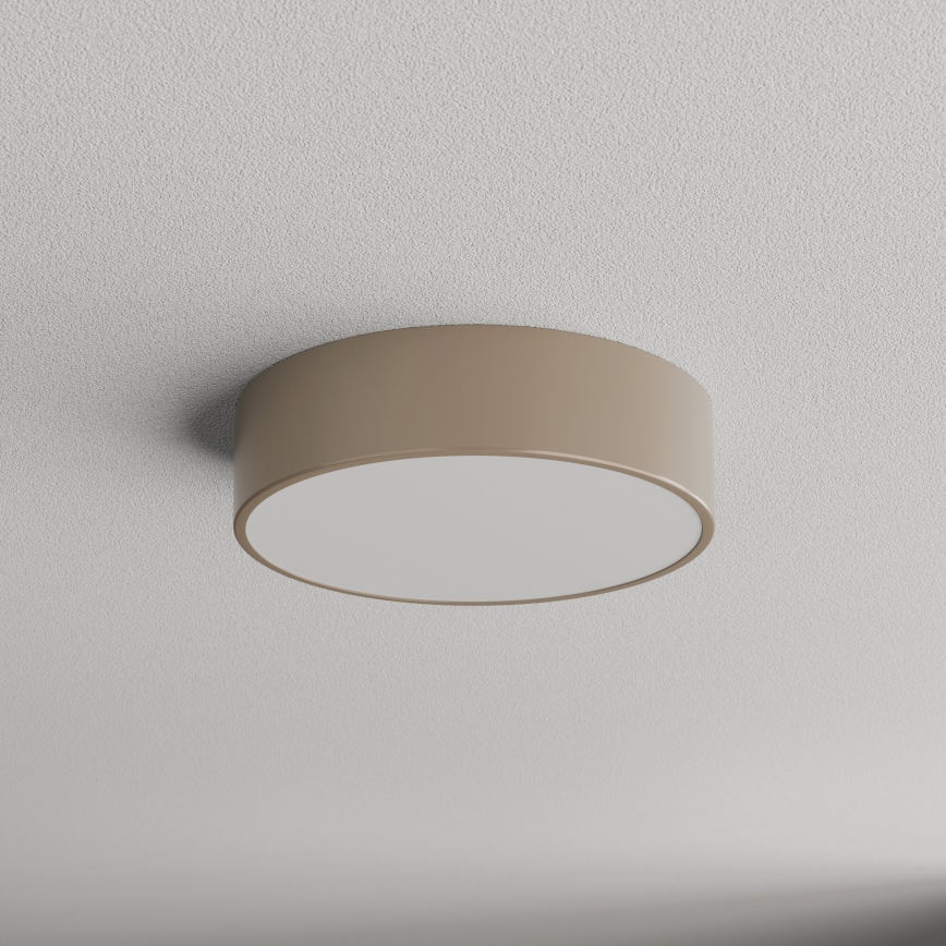 Brilagi - Kupaonska stropna svjetiljka s senzorom CLARE 2xE27/24W/230V promjer 30 cm IP54 bež