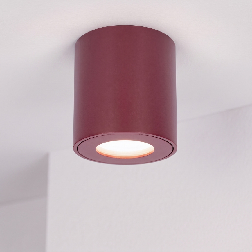 BRILAGI - Kupaonsko točkasto svjetlo MIA 1xGU10/30W/230V 84x80 mm burgundsko IP54