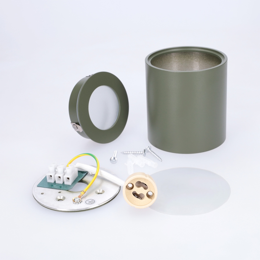 BRILAGI - Kupaonsko spot svjetlo MIA 1xGU10/30W/230V 60x82 mm 84x80 mm tamnozeleno IP54