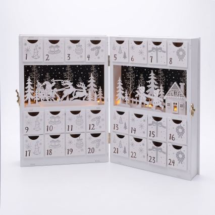 BRILAGI - LED Adventski kalendar LED/2xAA