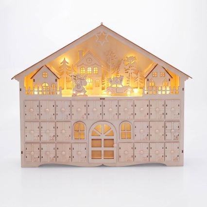 BRILAGI - LED Adventski kalendar LED/2xAA