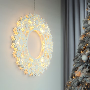 Brilagi - LED božićna dekoracija LED/2xAA 30 cm vijenac