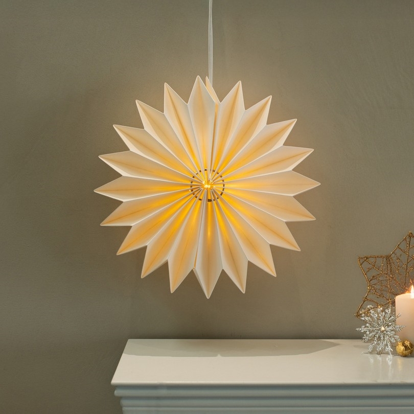 Brilagi - LED božićna dekoracija LED/2xAA 32 cm pahuljica