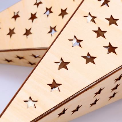 Brilagi - LED Božićna dekoracija LED/2xAA 59x55 cm zvijezda