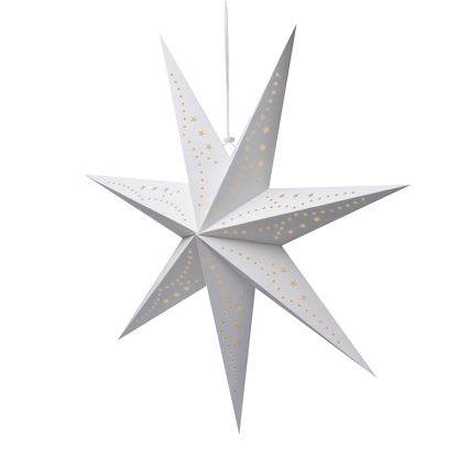 Brilagi - LED božićna dekoracija LED/2xAA 60 cm zvijezda topla bijela