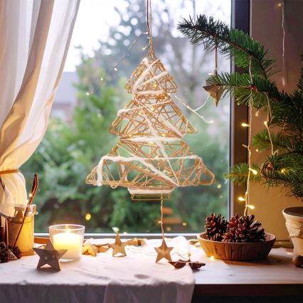 Brilagi - LED božićna dekoracija LED/2xAA božićno drvce