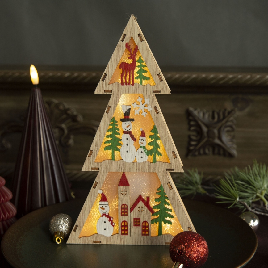 Brilagi - LED božićna dekoracija LED/2xAA božićno drvce