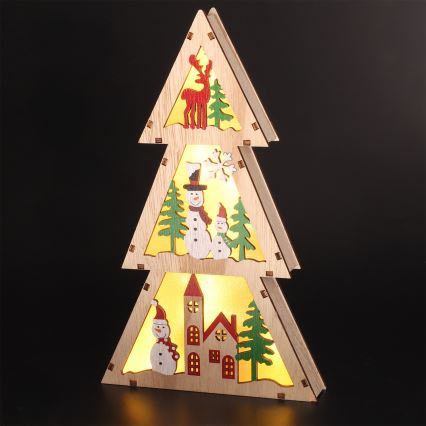 Brilagi - LED božićna dekoracija LED/2xAA božićno drvce