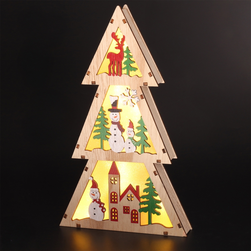 Brilagi - LED božićna dekoracija LED/2xAA božićno drvce