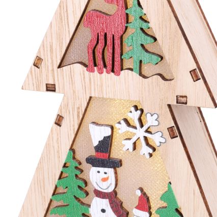 Brilagi - LED božićna dekoracija LED/2xAA božićno drvce