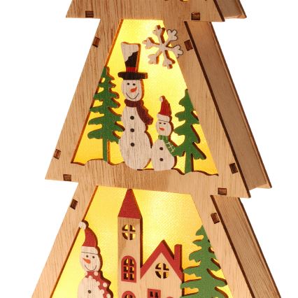 Brilagi - LED božićna dekoracija LED/2xAA božićno drvce