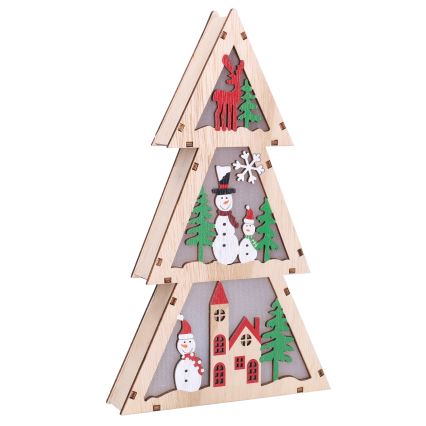 Brilagi - LED božićna dekoracija LED/2xAA božićno drvce