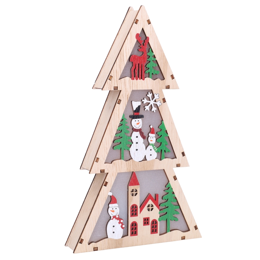 Brilagi - LED božićna dekoracija LED/2xAA božićno drvce