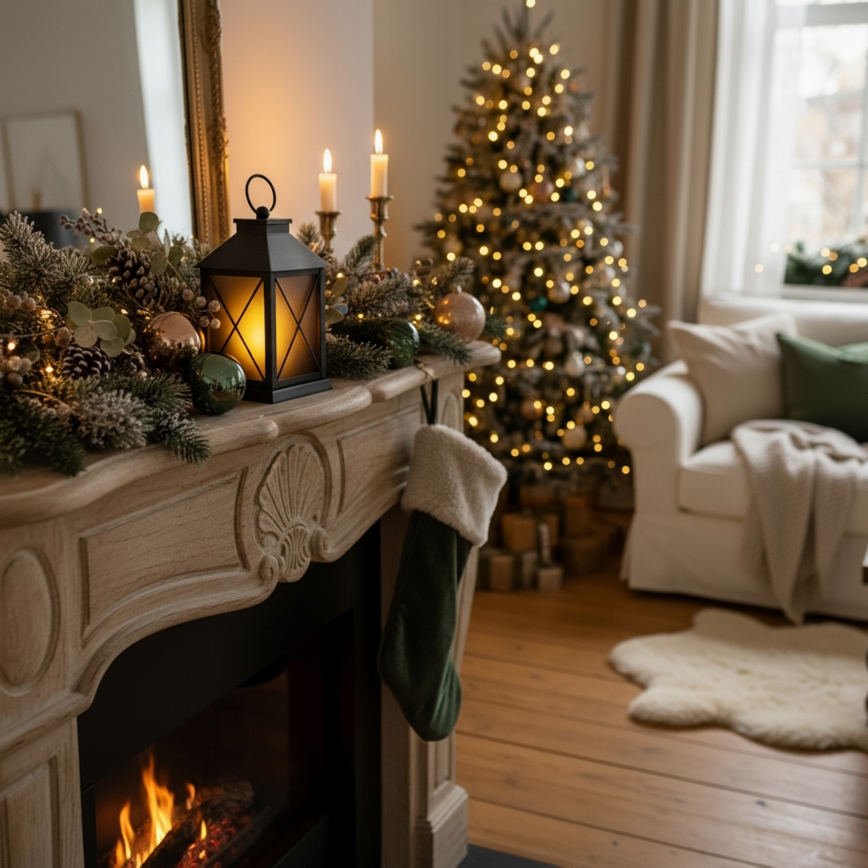 Brilagi - LED Božićna dekoracija LED/2xAA lanterna