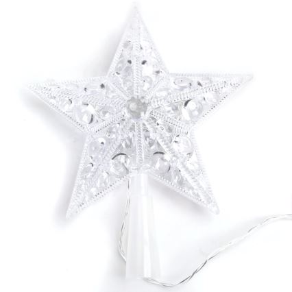 BRILAGI - LED božićna dekoracija LED/3xAA 21 cm zvijezda, hladno bijela