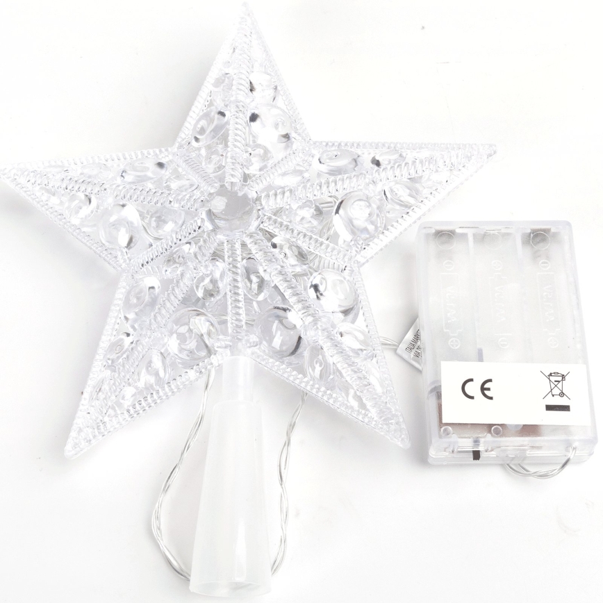 BRILAGI - LED Božićna dekoracija LED/3xAA 21 cm zvijezda topla bijela