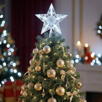 BRILAGI - LED božićna dekoracija LED/3xAA 21 cm zvijezda, hladno bijela