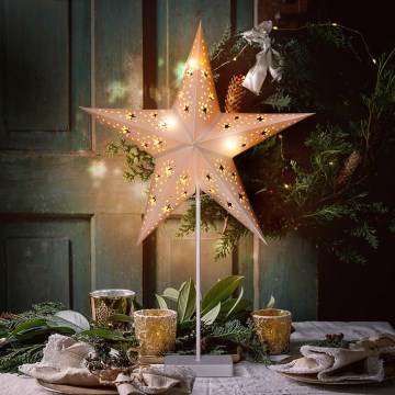 Brilagi - LED božićna dekoracija LED/3xAA 66x45 cm zvijezda
