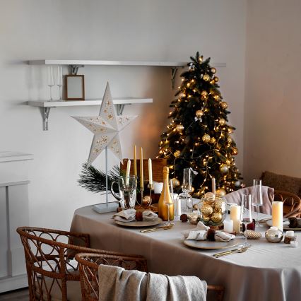 Brilagi - LED božićna dekoracija LED/3xAA 66x45 cm zvijezda