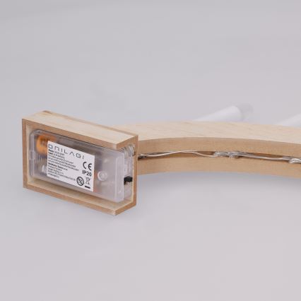 Brilagi - LED božićni svijećnjak 7xLED/2xAA 28x45 cm