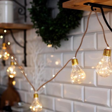 Brilagi - LED dekorativni lanac 10xLED/3xAA 1,8m toplo bijela