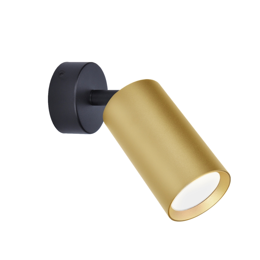 Brilagi - LED RGBW prigušivo spot svjetlo SELE GOLDEN 1xGU10/4,8W/230V 3000K crno/zlatno + daljinski upravljač