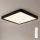 Brilagi - LED dimabilna stropna svjetiljka ESTELA SQUARE LED/36W/230V 3000-6500K 31x31 cm crna + daljinski upravljač