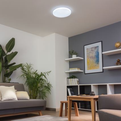 Brilagi - LED prigušivo stropno svjetlo SMART STARS LED/24W/230V Ø 38 cm 3000-6000K Wi-Fi Tuya Beacon + daljinski upravljač