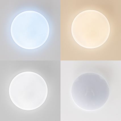 Brilagi - LED prigušivo stropno svjetlo SMART STARS LED/24W/230V Ø 38 cm 3000-6000K Wi-Fi Tuya Beacon + daljinski upravljač