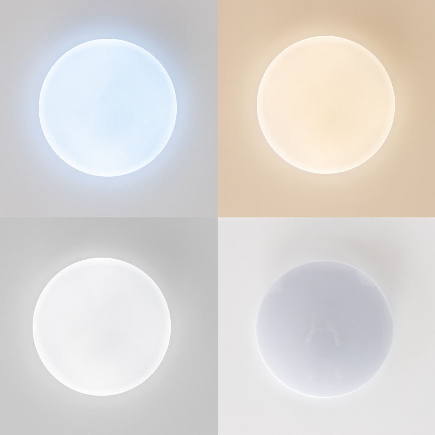 Brilagi - LED prigušivo stropno svjetlo SMART STARS LED/24W/230V Ø 38 cm 3000-6000K Wi-Fi Tuya Beacon + daljinski upravljač