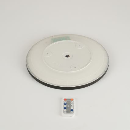 Brilagi - LED svjetiljka s prigušivanjem, senzorom pokreta i sumraka ULTRA TANAK LED/18W/230V promjer 30 cm + daljinski upravljač