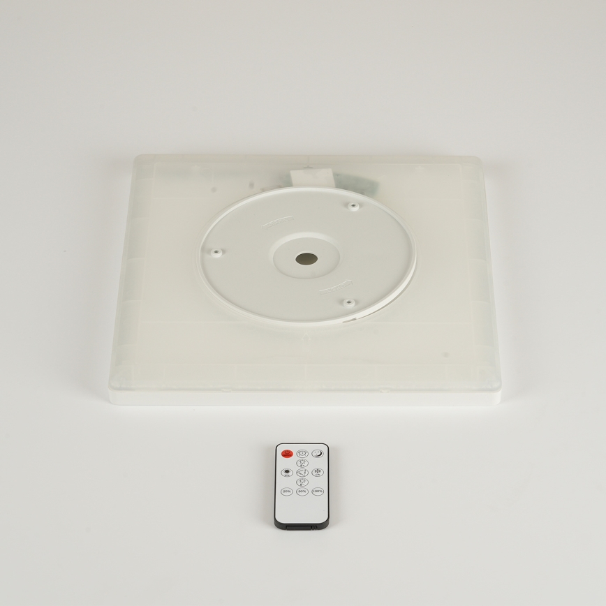 Brilagi - LED stropna svjetiljka s prigušivanjem ULTRA SLIM LED/18W/230V 2700-6500K 30x30 cm bijela + daljinski upravljač