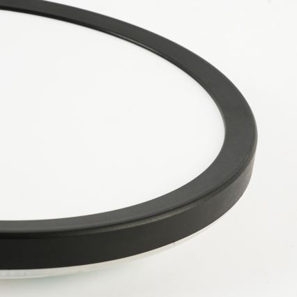 Brilagi - LED stropna svjetiljka s prigušivanjem ULTRA SLIM LED/18W/230V 2700-6500K promjer 30 cm crna + daljinski upravljač