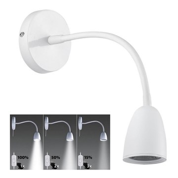 Brilagi - LED Dimmabilna Fleksibilna Lampa LED/4W/230V bijela