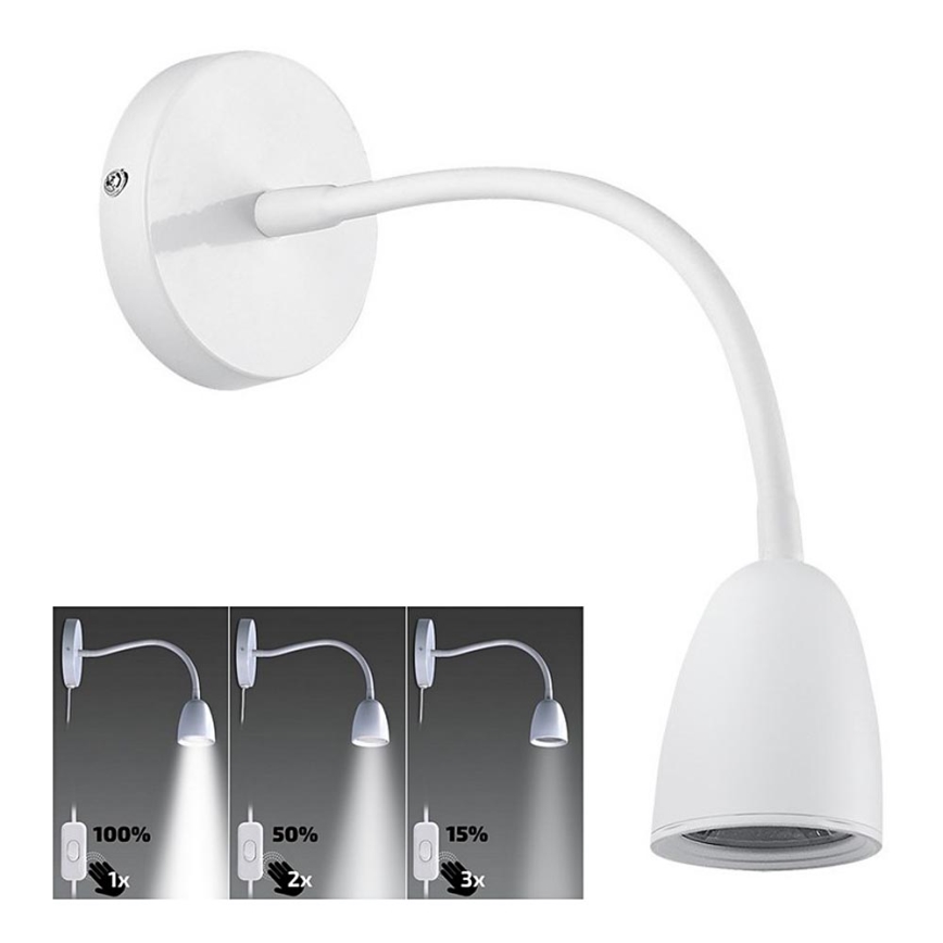 Brilagi - LED Dimmabilna Fleksibilna Lampa LED/4W/230V bijela