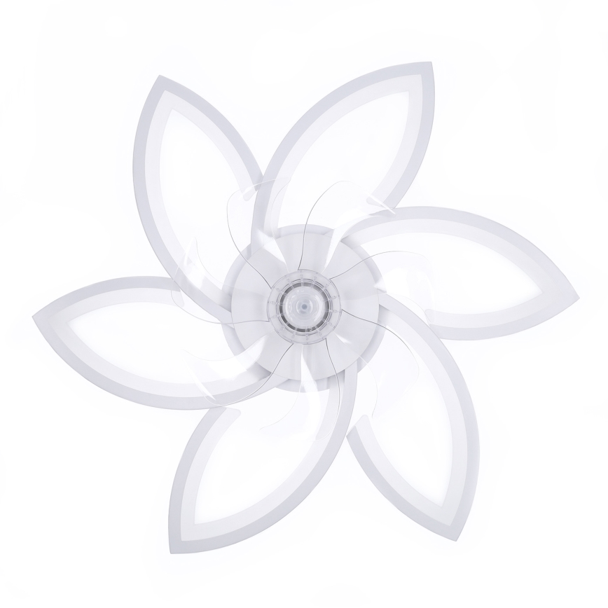 Brilagi - LED stropna svjetiljka s ventilatorom, prigušivač svjetla LED/50W/230V 3000-6500K bijela + daljinski upravljač