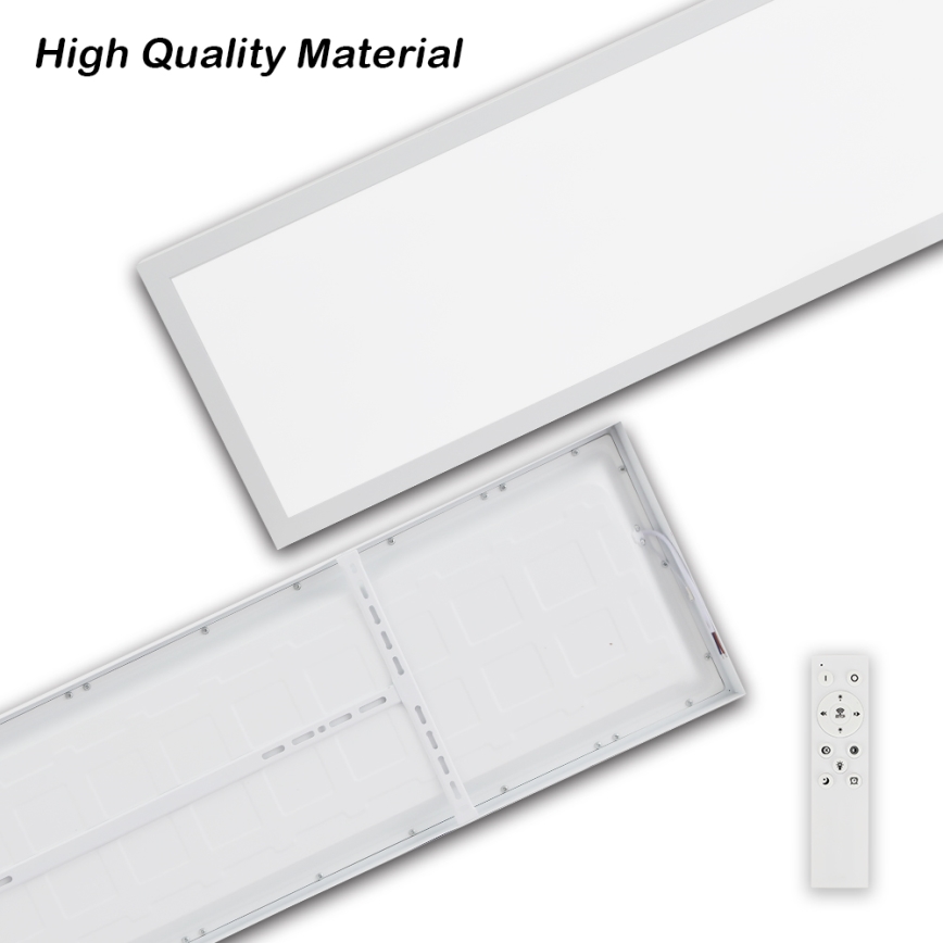 Brilagi - LED Dimmable stropna lampa FRAME SMART LED/50W/230V 30x120 cm 3000-6000K IP44 bijela + daljinski upravljač
