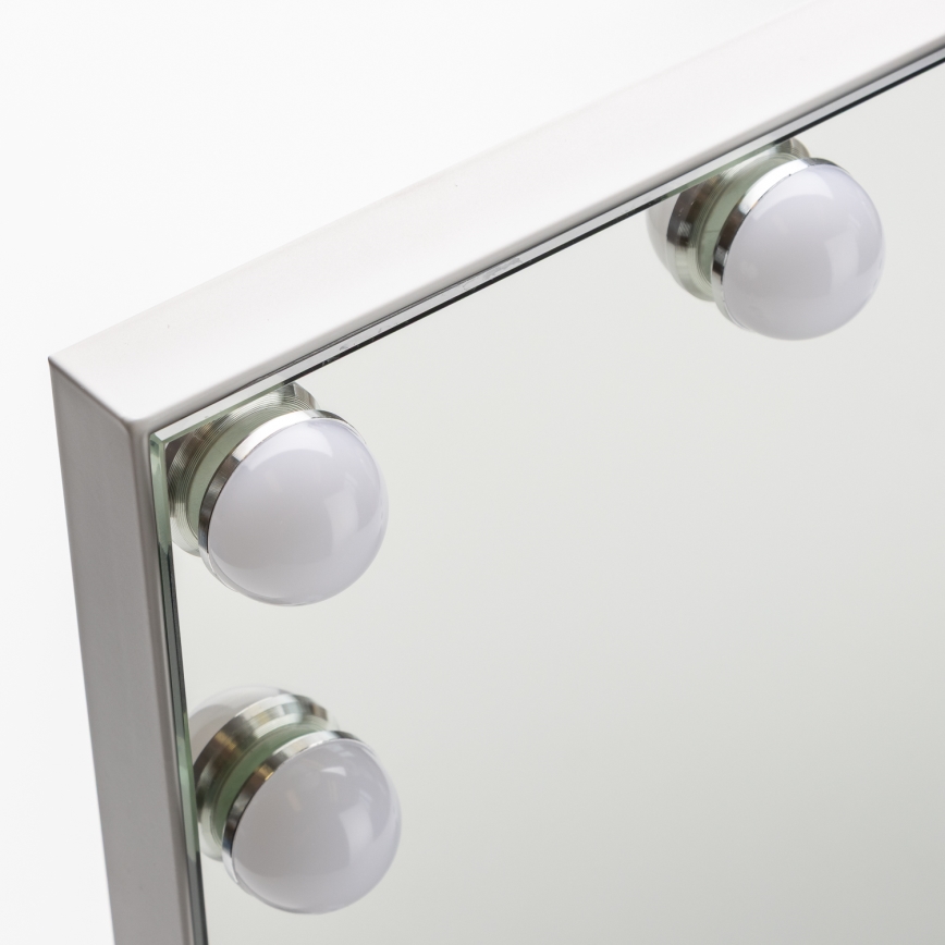 Brilagi - LED prenosivo ogledalo za šminku HOLLYWOOD LED/15W/230V 3000/4000/6500K
