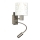 Brilagi - LED dječja fleksibilna zidna svjetiljka BOBO 1xE27/25W/230V + LED/3W matni krom/bijela/zečići