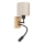 Brilagi - LED dječja fleksibilna zidna svjetiljka BOBO WOOD 1xE27/25W/230V + LED/3W hrast/crna/bež/točkice