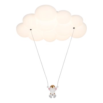 Brilagi - LED Dječja stropna svjetiljka ASTRO LED/77W/230V bijela