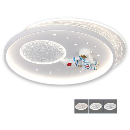 BRILAGI - LED dječja stropna svjetiljka ASTRO LED/80W/230V 3000/4500/6000K 48x52 cm