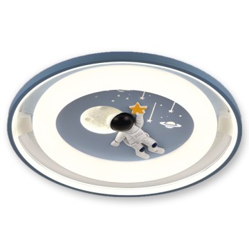 BRILAGI - LED dječja stropna svjetiljka ASTRO s mogućnošću prigušivanja LED/55W/230V 3000-6000K Ø 50 cm + daljinski upravljač