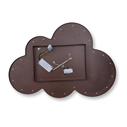 Brilagi - LED dječja stropna svjetiljka CLOUD LED/54W/230V bijela