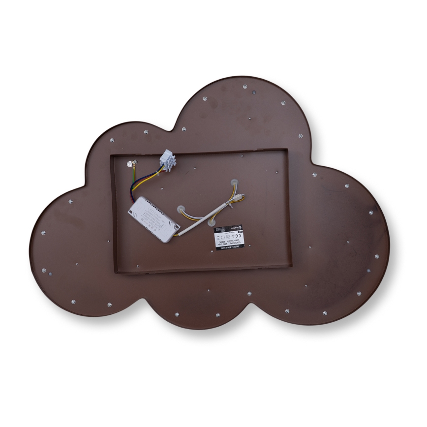 Brilagi - LED dječja stropna svjetiljka CLOUD LED/54W/230V bijela